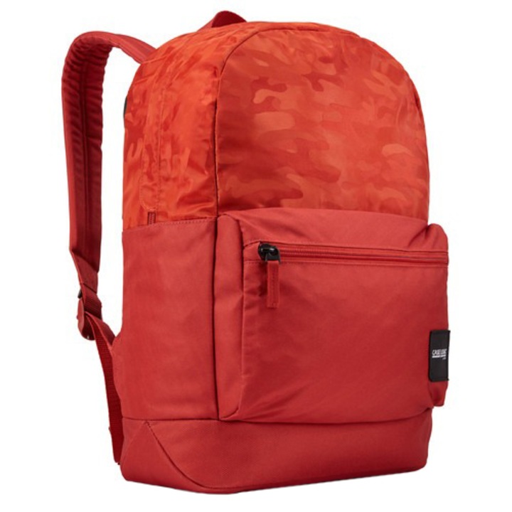 Case Logic scolar hátizsák, 26 l, 1 tárolórekesz, 1 elülső zseb, 1 oldalzseb, Modell piros "CCAM-2126 BRICK/CAMO"/ 3203860