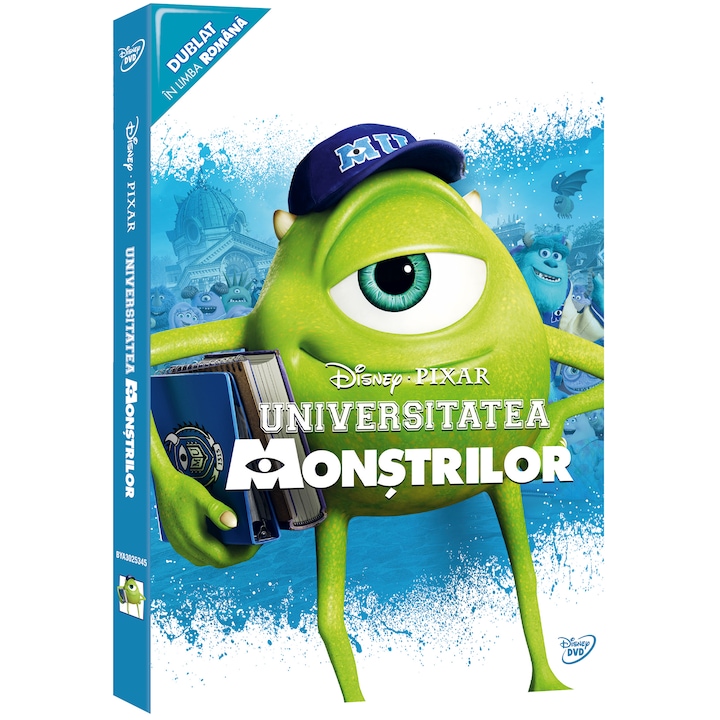 Universitatea Monstrilor - Colectie Pixar O-Ring, DVD