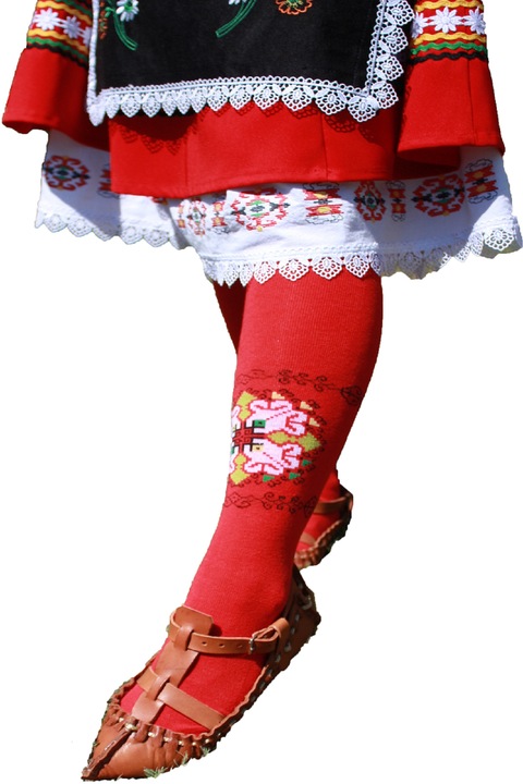 Чорапи Българка, с Фолклорни Мотиви, Модел 115