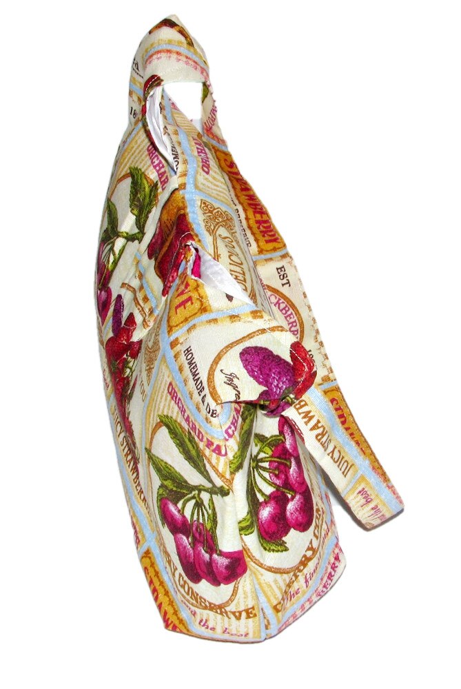 Geanta bumbac Tote Bag cu motiv fructe