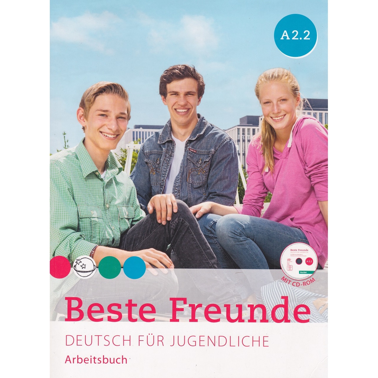 Beste Freunde A2.2 Workbook with CD-ROM caietul elevului Manuela Georgiakaki