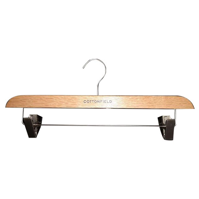 Set 50 umerase din lemn masiv, cleme metalice, Cottonfield