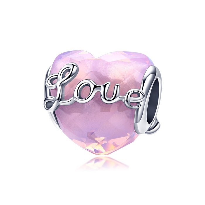 Talisman din argint Valentine Love