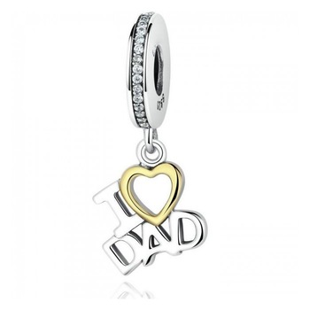 Talisman din argint I Love Dad Talisman din argint I Love Dad