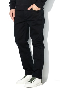 GAP, Blugi slim fit cu talie medie 000283704, Negru, W31-L32 GAP, Blugi slim fit cu talie medie 000283704, Negru, W31-L32