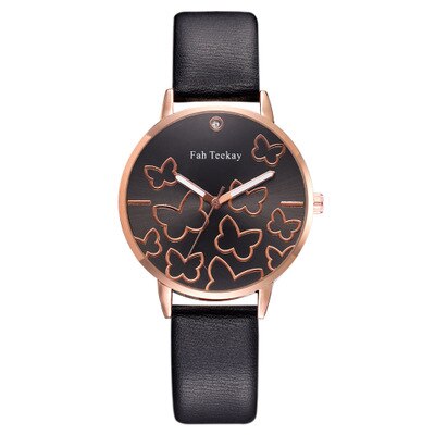 Ceas de dama elegant Fah Teekay CS1051, curea piele