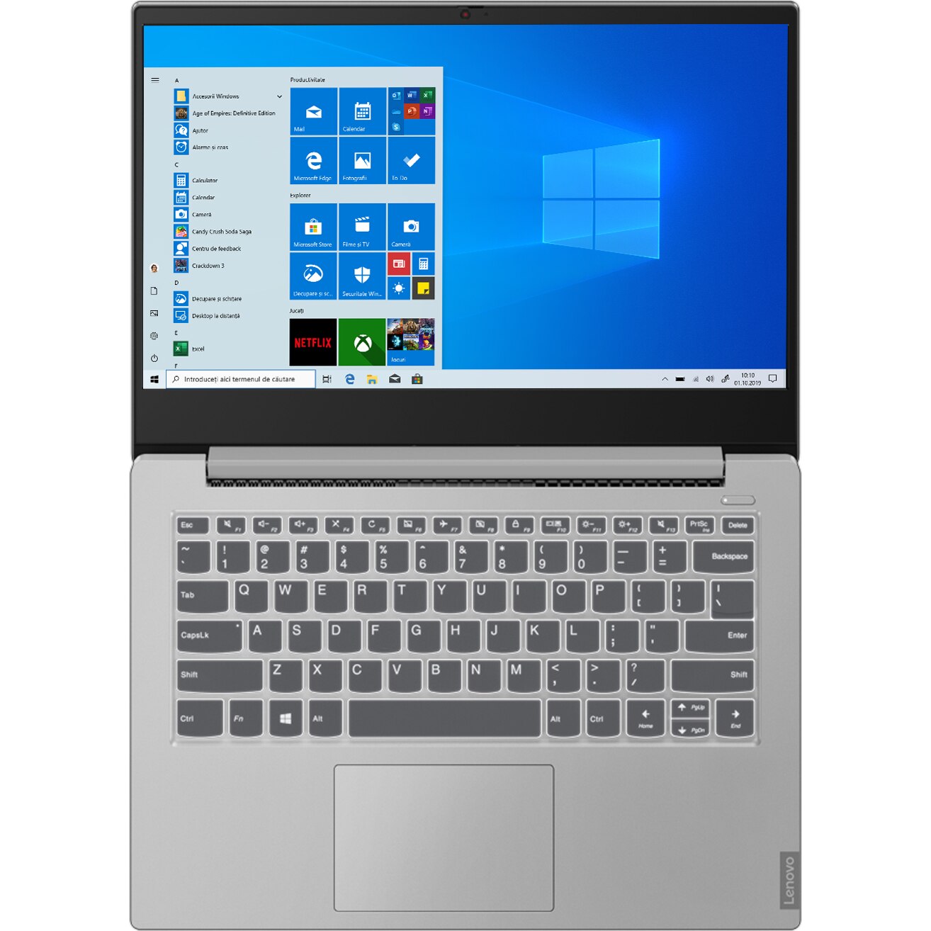 Laptop ultraportabil Lenovo Ideapad S340-14API cu procesor AMD