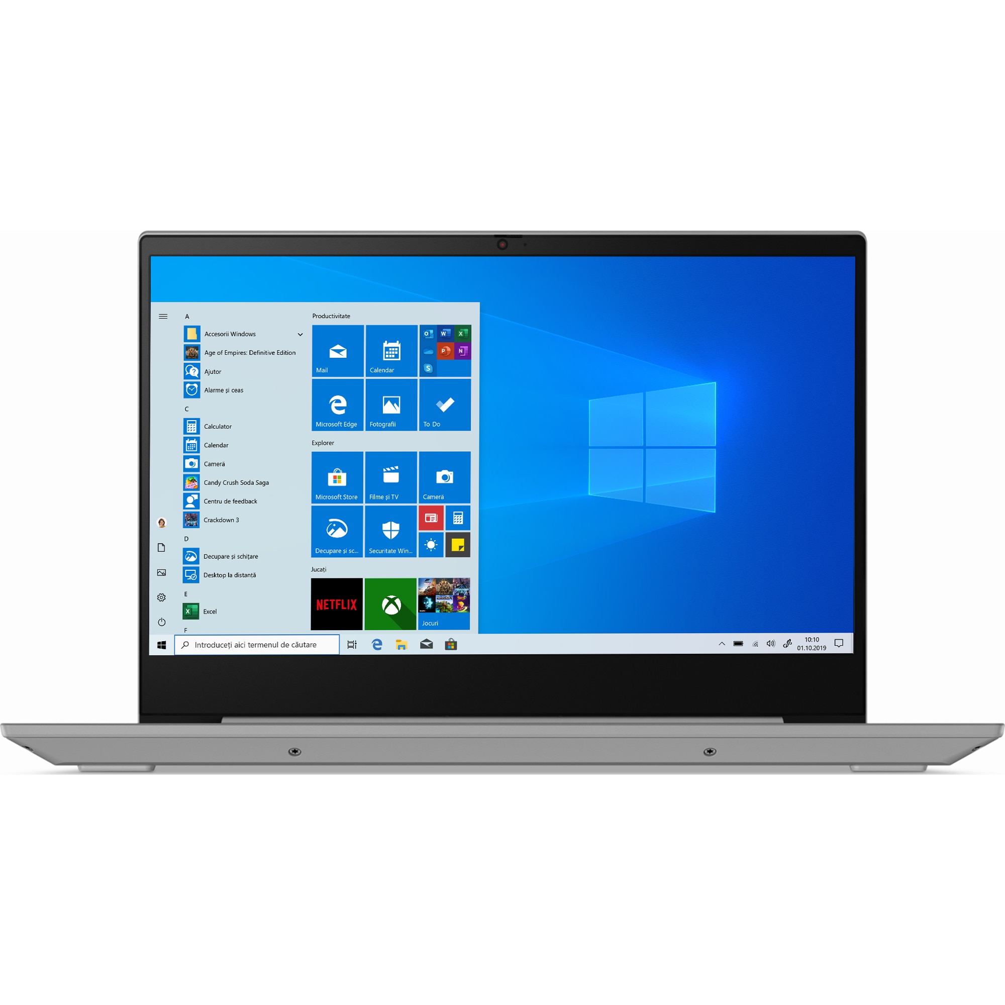 Laptop ultraportabil Lenovo Ideapad S340-14API cu procesor AMD