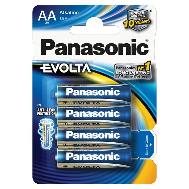 Baterie Panasonic EVOLTA 1.5V AA, 4 buc/SET