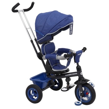 Tricicleta Baby Mix cu scaun reversibil Rider Mix Blue Tricicleta Baby Mix cu scaun reversibil Rider Mix Blue