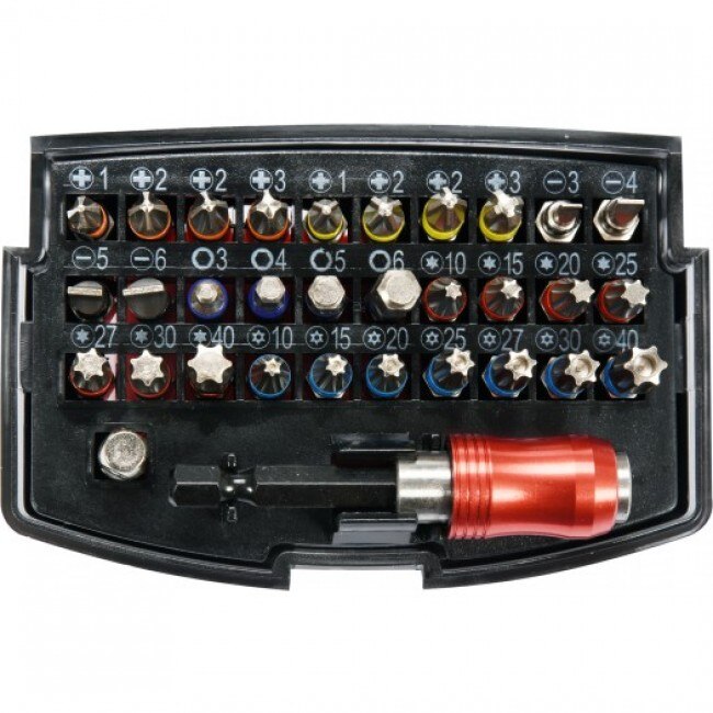 Trusa 32 piese, Biti si Adaptor Yato YT-04622