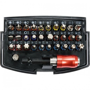 Trusa 32 piese, Biti si Adaptor Yato YT-04622 Trusa 32 piese, Biti si Adaptor Yato YT-04622