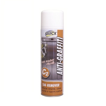 Spray anti-Graffiti, fara clor, C2 suprafete vopsite si netede, 500ml Spray anti-Graffiti, fara clor, C2 suprafete vopsite si netede, 500ml