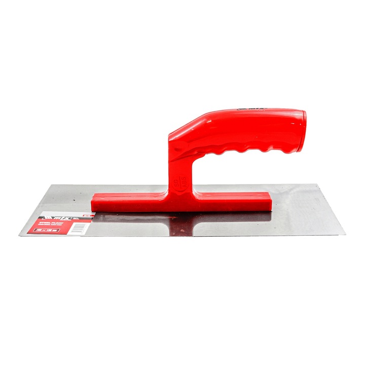 Gletiera, otel, 280 x 130 mm, lustruire - oglinda, maner din plastic, MTX MASTER
