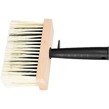 Pensula, 140 x 52 mm, par sintetic, corp din lemn, maner din plastic, MTX Pensula, 140 x 52 mm, par sintetic, corp din lemn, maner din plastic, MTX