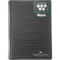 caiet cu spira faber-castell a4 80 file dictando coperta pp negru imagen 12_0_
0