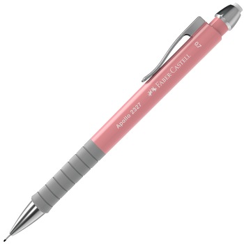 Creion mecanic Faber-Castell Apollo, 0.7 mm, Rose Creion mecanic Faber-Castell Apollo, 0.7 mm, Rose