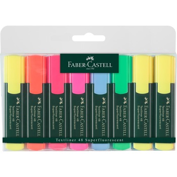Set 8 Textmarkere Faber-Castell 1548 Set 8 Textmarkere Faber-Castell 1548