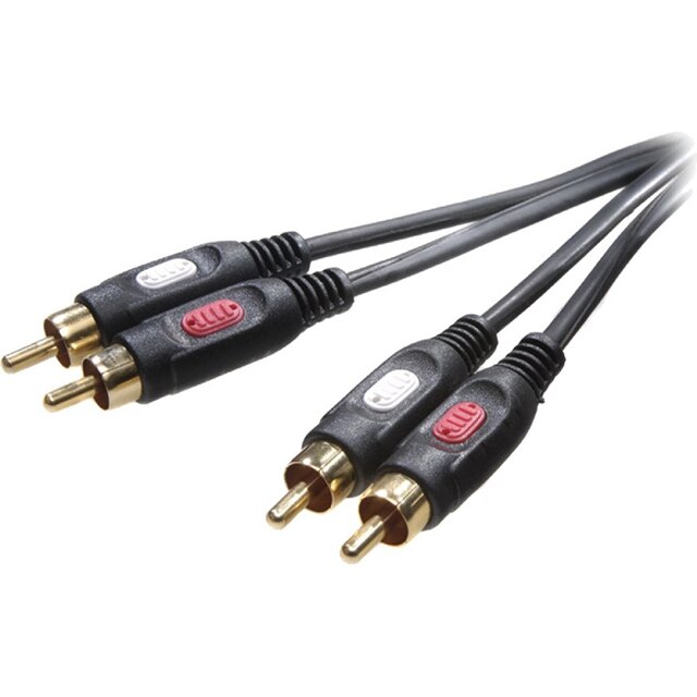 Cablu audio, 2xRCA, 2.5m, Vivanco