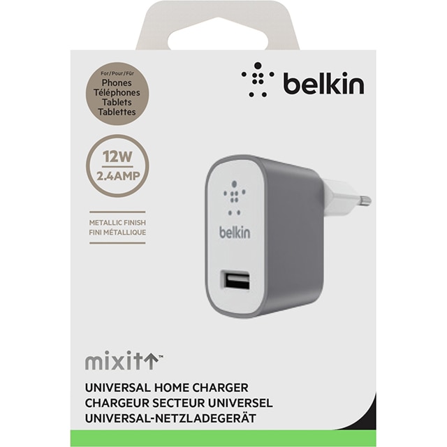 Adaptor priza USB Incarcator retea, 2.4A, Belkin