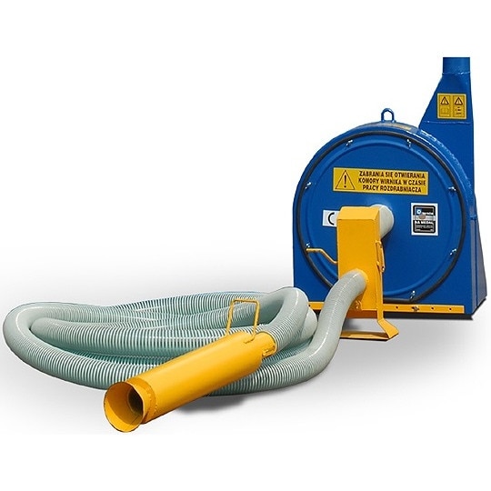 Moara cu aspiratie EuroTehno 22KW H-119/4, 380V, 2500 kg/ora, Model 2019