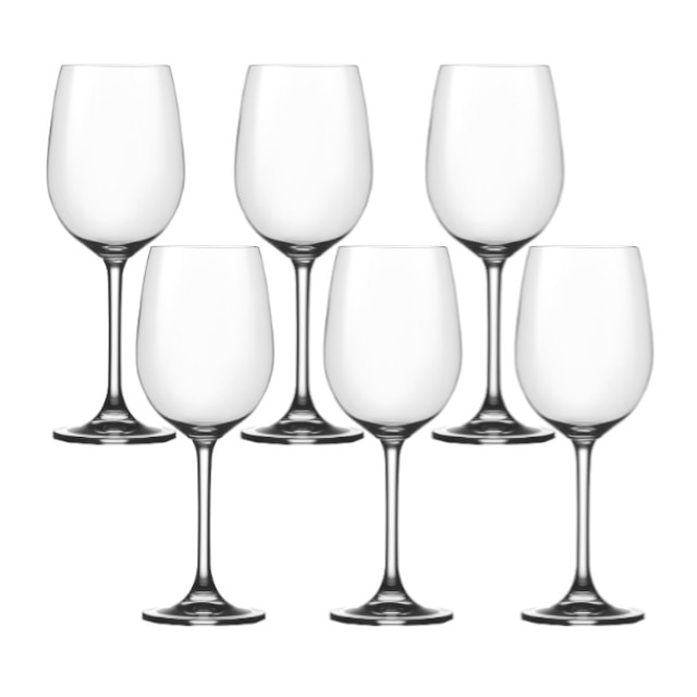 Set 6 pahare BOHEMIA CRISTAL FLAMENCO vin rosu 550ml