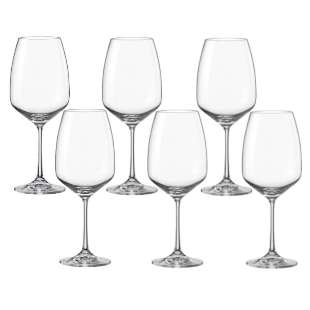 Set 6 pahare BOHEMIA CRISTAL GISELLE pentru apa 560ml