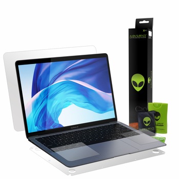 Folie Alien Surface XHD, Apple MacBook Air 13 inch (2018), protectie completa + Alien Fiber cadou Folie Alien Surface XHD, Apple MacBook Air 13 inch (2018), protectie completa + Alien Fiber cadou