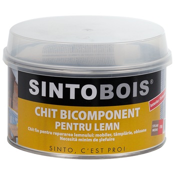 Chit Lemn, nuanta STEJAR MEDIU - SINTO, 1kg, fin, bicomponent Chit Lemn, nuanta STEJAR MEDIU - SINTO, 1kg, fin, bicomponent