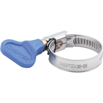 Coliere metalice, 16-25 mm, set 100 buc, strangere cu cheie plastic, SIBRTEH Coliere metalice, 16-25 mm, set 100 buc, strangere cu cheie plastic, SIBRTEH