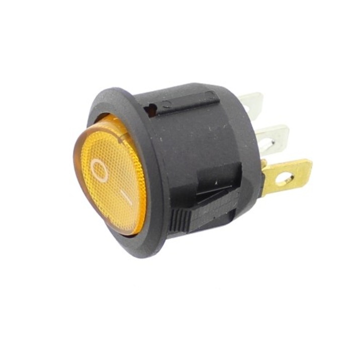 Ключ ON-OFF, 20A, 12V, Oранжев, 402721