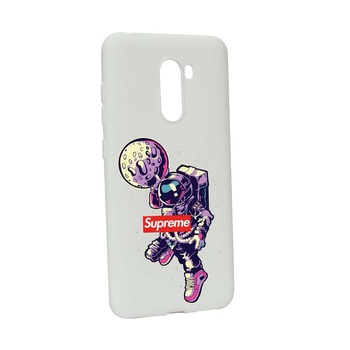 Husa de protectie Supreme, Astronaut pentru Xiaomi PocoPhone F1, rezistenta la uzura, anti-alunecare, din silicon Premium, W254 Husa de protectie Supreme, Astronaut pentru Xiaomi PocoPhone F1, rezistenta la uzura, anti-alunecare, din silicon Premium, W254