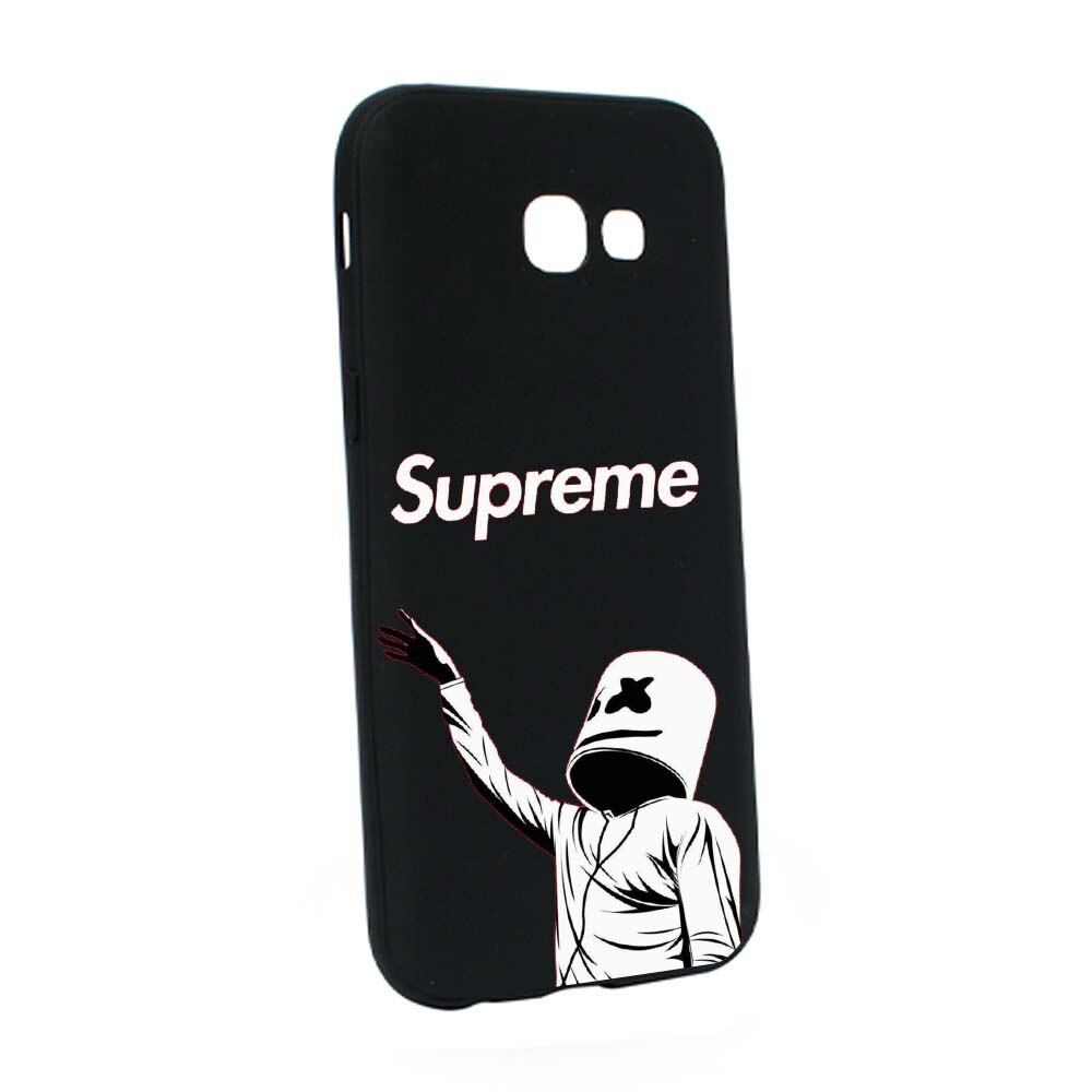 Husa de protectie Supreme, Marshmello pentru Samsung Galaxy A5 2017, rezistenta la uzura, anti-alunecare, din silicon Premium, B255
