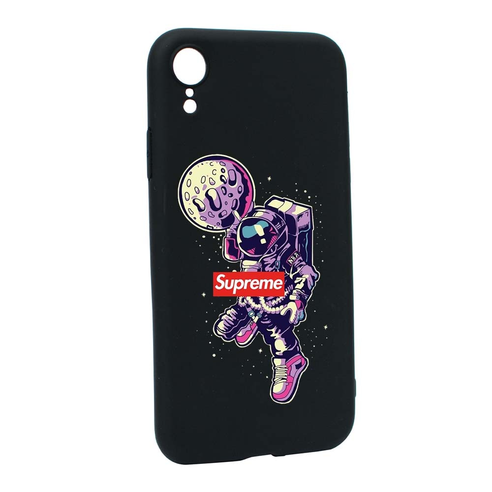 Husa de protectie Supreme, Astronaut pentru Apple iPhone XR, rezistenta la uzura, anti-alunecare, din silicon Premium, B254