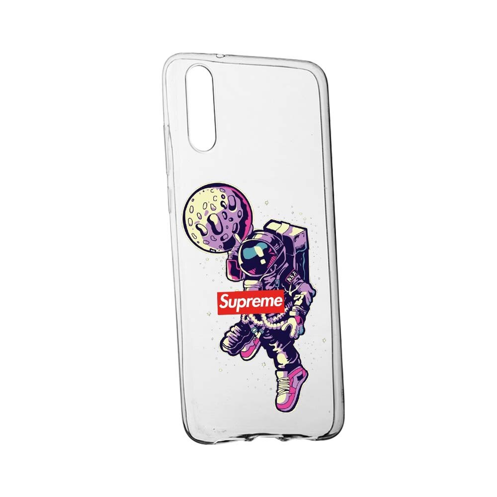 Husa de protectie Supreme, Astronaut pentru Samsung Galaxy M10, rezistenta la uzura, anti-alunecare, din silicon Premium, 254
