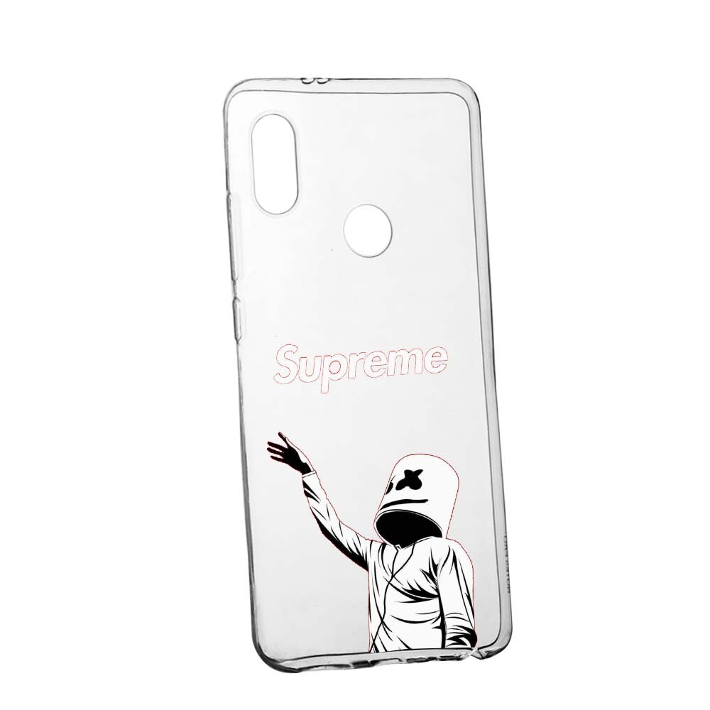 Husa de protectie Supreme, Marshmello pentru Huawei Nova 3, rezistenta la uzura, anti-alunecare, din silicon Premium, 255