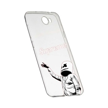 Husa de protectie Supreme, Marshmello pentru Huawei Y7 /Enjoy 7 Plus /Nova Lite Plus 2017, rezistenta la uzura, anti-alunecare, din silicon Premium, 255 Husa de protectie Supreme, Marshmello pentru Huawei Y7 /Enjoy 7 Plus /Nova Lite Plus 2017, rezistenta la uzura, anti-alunecare, din silicon Premium, 255