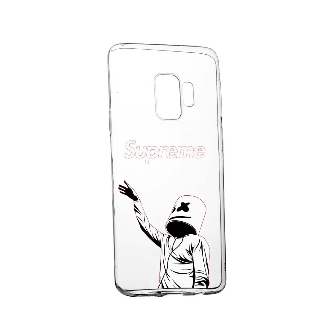 Husa de protectie Supreme, Marshmello pentru LG G7/G7 ThinQ, rezistenta la uzura, anti-alunecare, din silicon Premium, 255