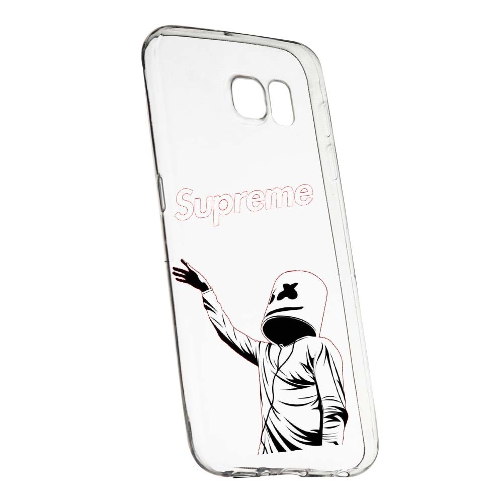 Husa de protectie Supreme, Marshmello pentru HTC U Ultra, rezistenta la uzura, anti-alunecare, din silicon Premium, 255