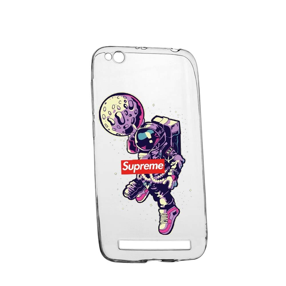 Husa de protectie Supreme, Astronaut pentru Xiaomi Redmi 4A, rezistenta la uzura, anti-alunecare, din silicon Premium, 254
