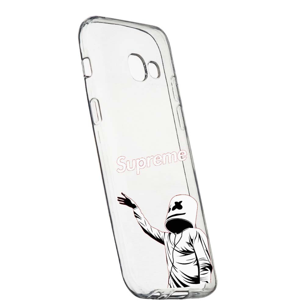 Husa de protectie Supreme, Marshmello pentru Samsung Galaxy Xcover 4, rezistenta la uzura, anti-alunecare, din silicon Premium, 255