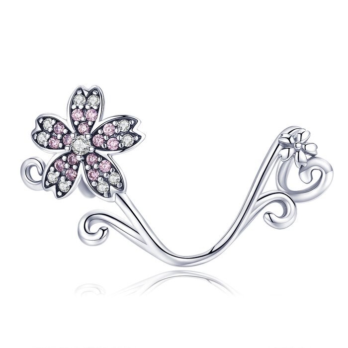 Talisman din argint Cherry Flower Pendant