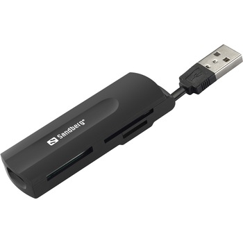 Cititor de carduri Sandberg USB 2.0 Pocket Card Reader Cititor de carduri Sandberg USB 2.0 Pocket Card Reader