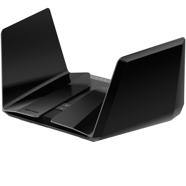 Рутер Netgear RAX120 (RAX120-100EUS), 4PT AX6000 (1200 + 4800 Mbps) Nighthawk Leopard AX12/12 Stream, Dual Band WiFi AX, MU-MIMO, Gigabit Router with USB