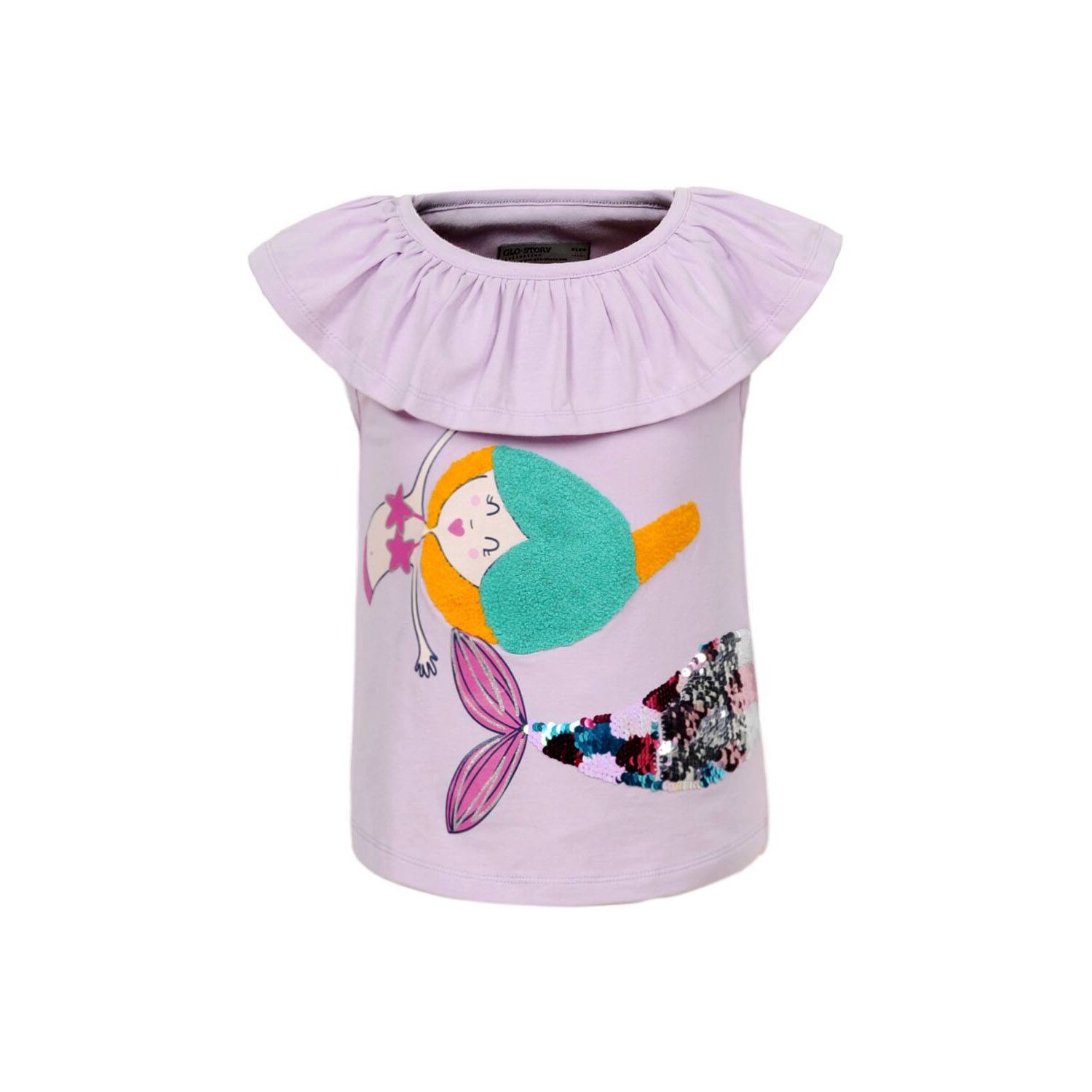 Tricou FISH GIRL, Lila