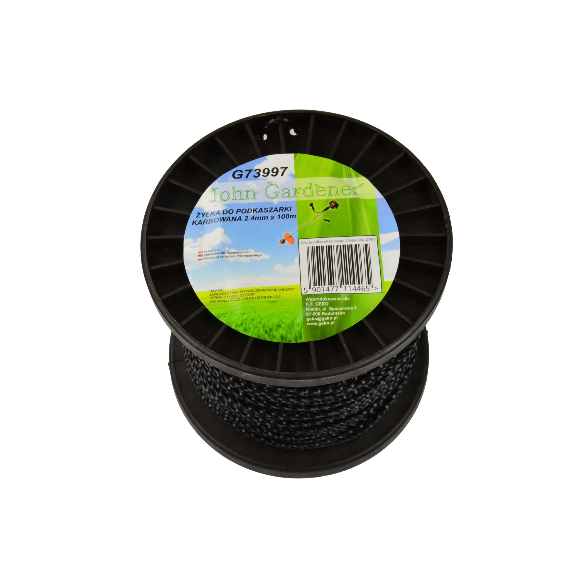 Fir de taiere cu forma ondulata 2.4mmx100m, GEKO G73997