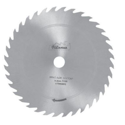 Panza circulara monometalica (neplacata) pentru lemn 300x2.0x30/36KV36