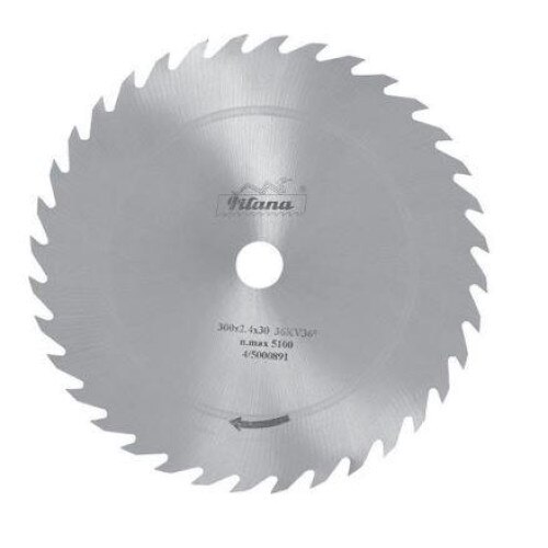 Panza circulara monometalica (neplacata) pentru lemn 450x3.5x30/24KV22(blue)