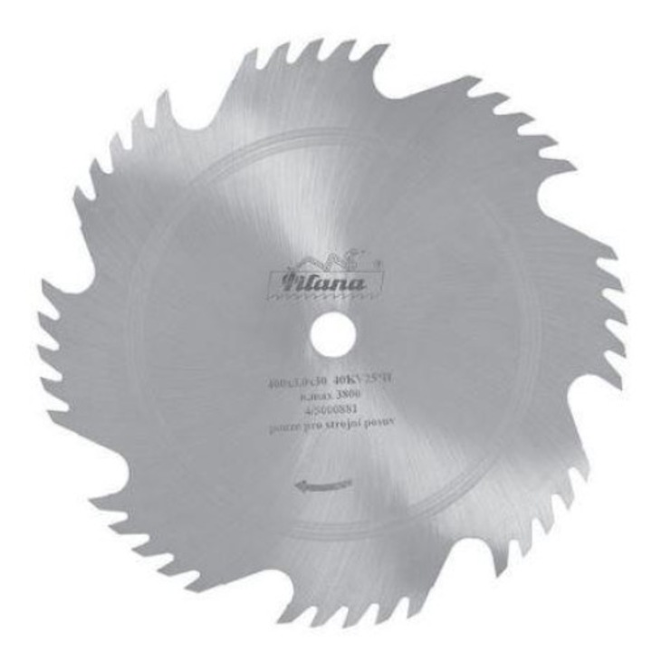 Диск (без покритие) за дърво 500x3.0x30/40KV25H