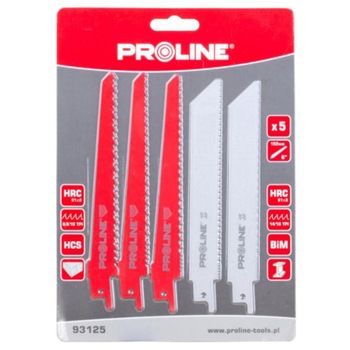 Panze fierastru electric orizontal Proline, lemn/metal, 5 buc/set Panze fierastru electric orizontal Proline, lemn/metal, 5 buc/set